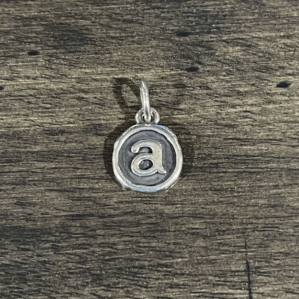 James Avery Vintage Type Initial